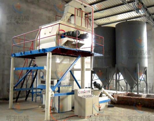 全自動(dòng)干粉砂漿生產(chǎn)線